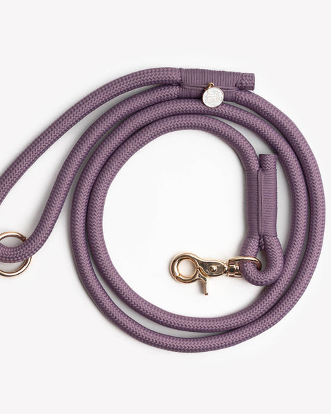 'Lilac' - Braided Rope Leash