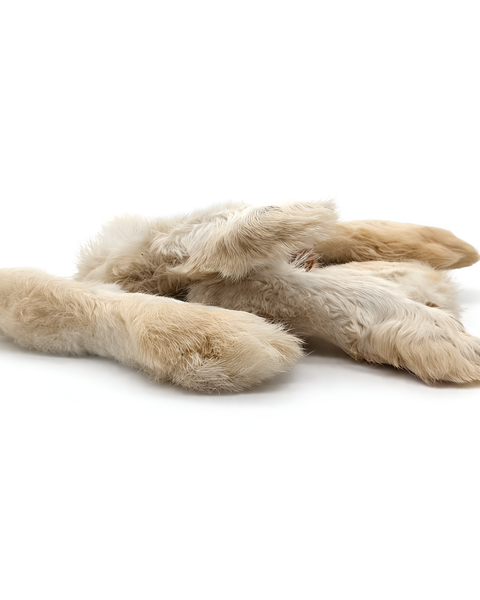 Rabbit Feet with Fur Dog Chews