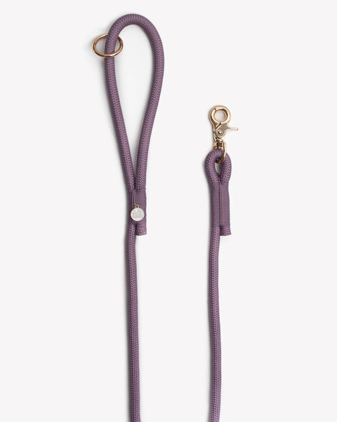 'Lilac' - Braided Rope Leash