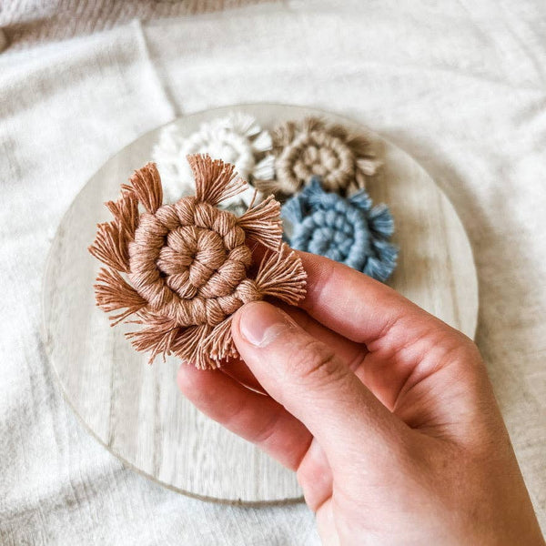 Mini magnets | macrame magnets